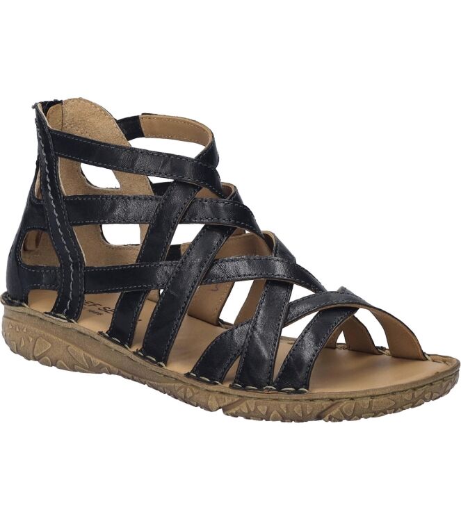 Josef Seibel Ivy 06 schwarz Josef Seibel 74106.160.100, sandalen Direct leverbaar uit de webshop