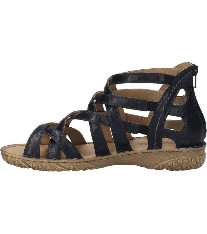 Josef Seibel Ivy 06 schwarz Josef Seibel 74106.160.100, sandalen Direct leverbaar uit de webshop