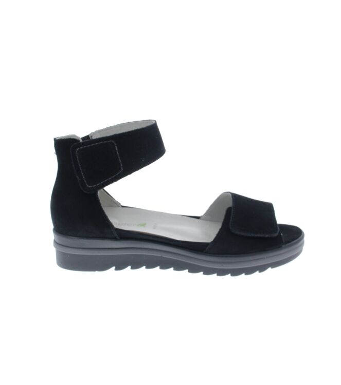 Waldlaufer Hakura schwarz  Waldlaufer 351005.191.001, sandalen Direct leverbaar uit de webshop