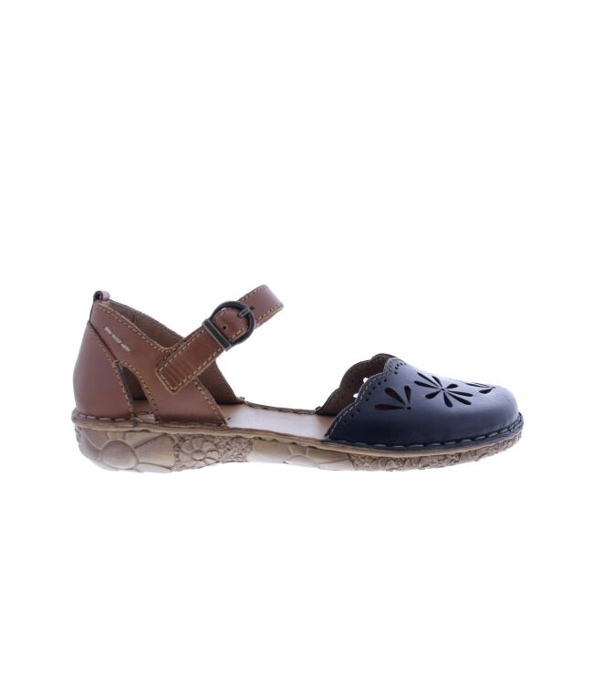 Josef Seibel Rosalie 04 schwarz-kombi Josef Seibel 79504.476.101, sandalen Direct leverbaar uit de webshop