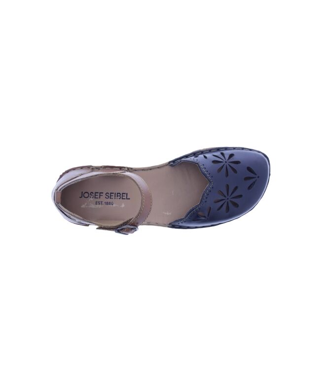 Josef Seibel Rosalie 04 schwarz-kombi Josef Seibel 79504.476.101, sandalen Direct leverbaar uit de webshop