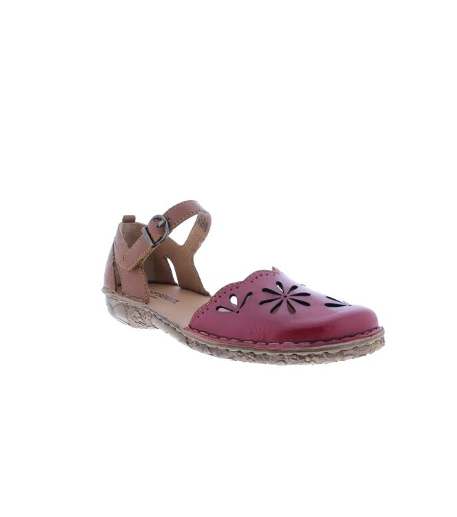 Josef Seibel Rosalie 04 rubin-kombi  Josef Seibel 79504.476.471, sandalen Direct leverbaar uit de webshop