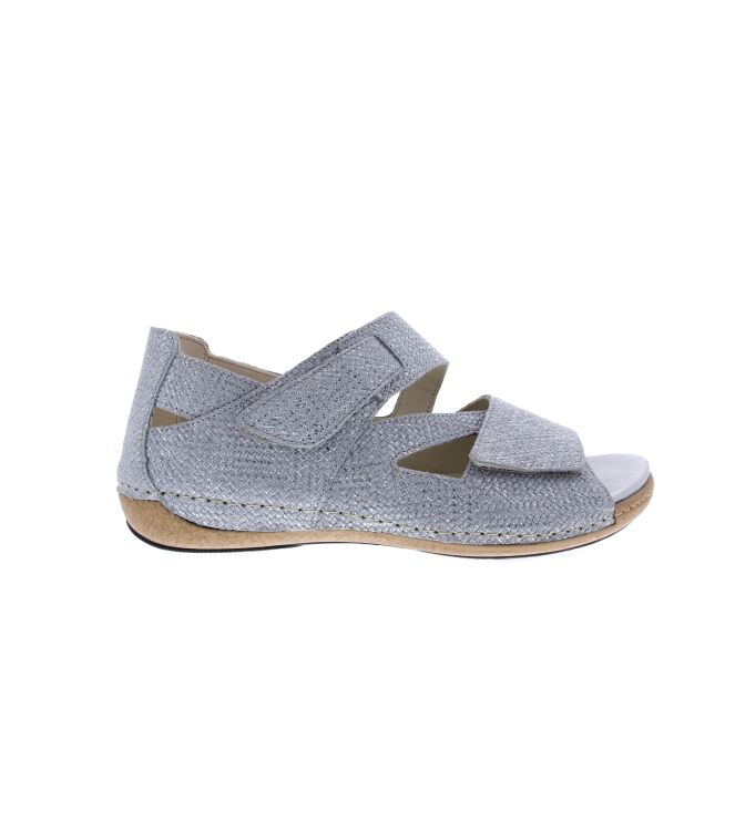 Waldlaufer Heliett silber  Waldlaufer 342025.100.211, sandalen Direct leverbaar uit de webshop