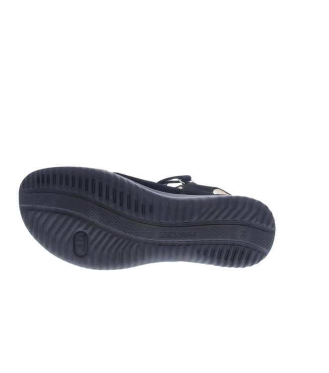 Hartjes Breeze schwarz Hartjes 132.1113/99 01.00, sandalen Direct leverbaar uit de webshop