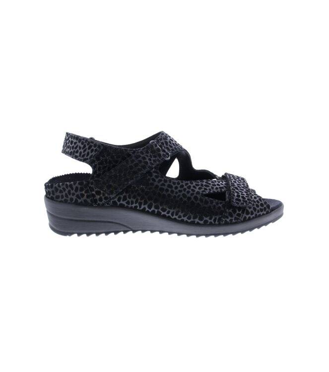 Durea 7419.216.1659 zwart  Durea 7419.216.1659, sandalen Direct leverbaar uit de webshop