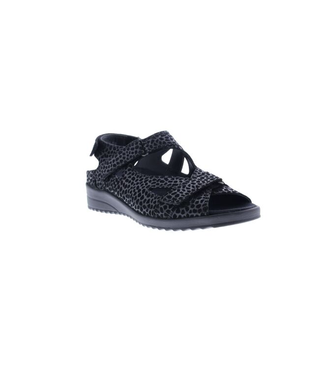 Durea 7419.216.1659 zwart  Durea 7419.216.1659, sandalen Direct leverbaar uit de webshop