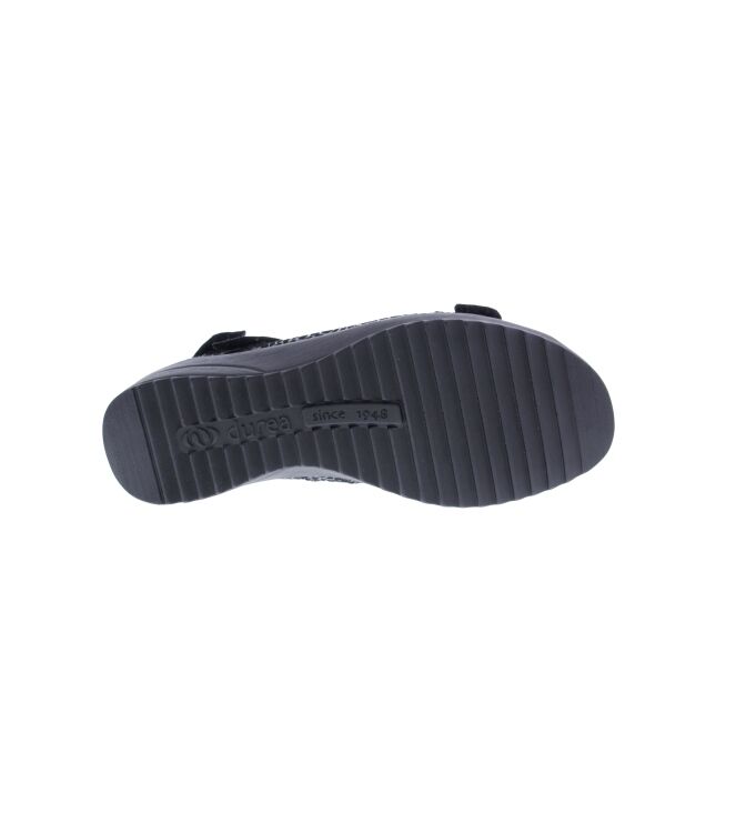 Durea 7419.216.1659 zwart  Durea 7419.216.1659, sandalen Direct leverbaar uit de webshop