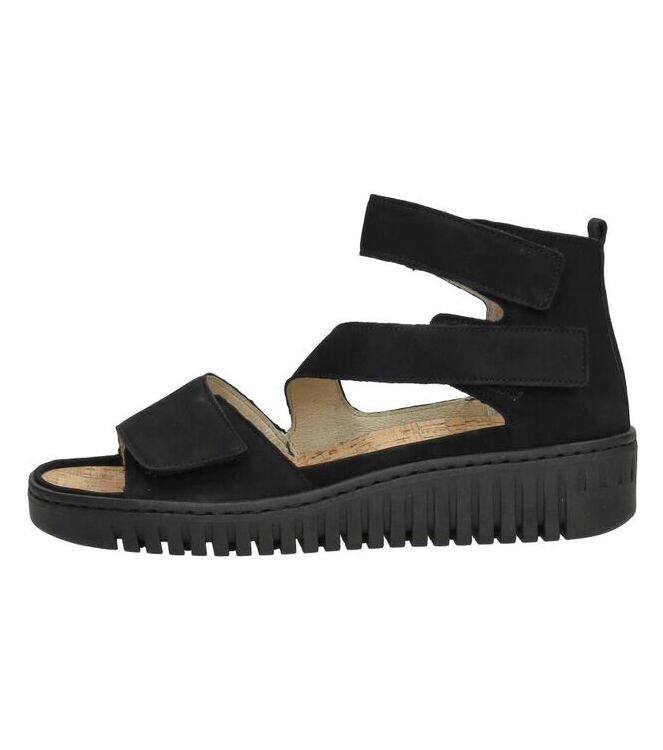 Waldlaufer Willow schwarz  Waldlaufer 955801.189.001, sandalen Direct leverbaar uit de webshop