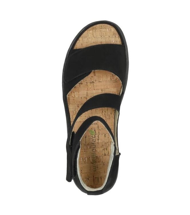 Waldlaufer Willow schwarz  Waldlaufer 955801.189.001, sandalen Direct leverbaar uit de webshop