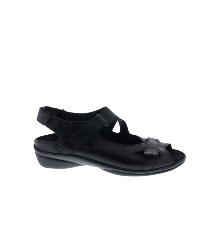 Durea 7258.215.5027 zwart  Durea 7258.215.5027, sandalen Direct leverbaar uit de webshop