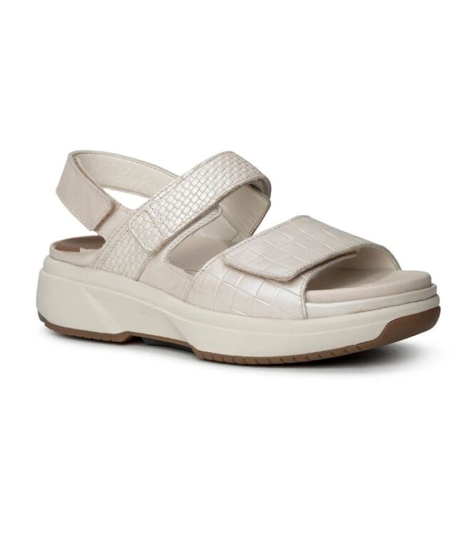 Xsensible Stretchwalker Aruba soft pearl  Xsensible Stretchwalker 30700.5.175, sandalen Direct leverbaar uit de webshop