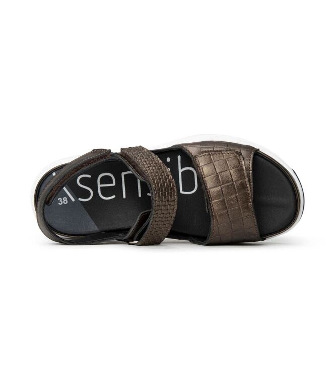Xsensible Stretchwalker Aruba bronze  Xsensible Stretchwalker 30700.5.385, sandalen Direct leverbaar uit de webshop