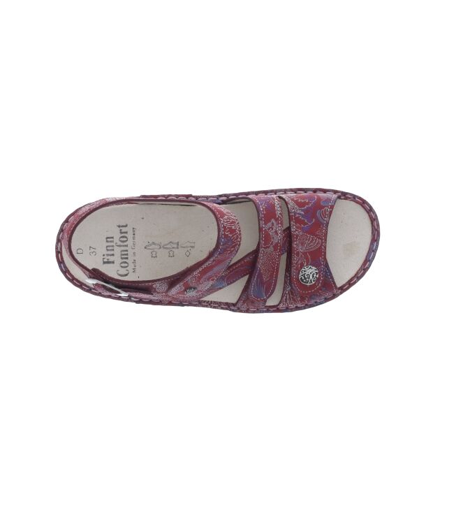 Finn Comfort Gomera-Classic pomodore  Finn Comfort 02562-657420, sandalen Direct leverbaar uit de webshop