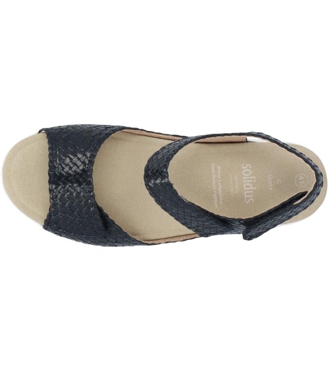 Solidus Greta night blue  Solidus 48017-80360, sandalen Direct leverbaar uit de webshop