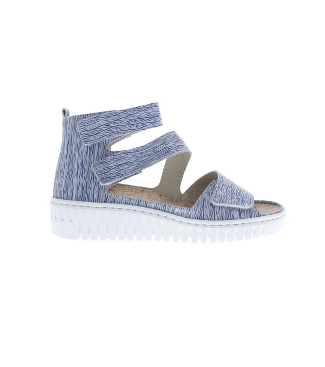 Waldlaufer Willow denim  Waldlaufer 955801.105.263, sandalen Direct leverbaar uit de webshop