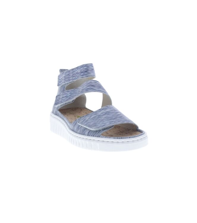 Waldlaufer Willow denim  Waldlaufer 955801.105.263, sandalen Direct leverbaar uit de webshop