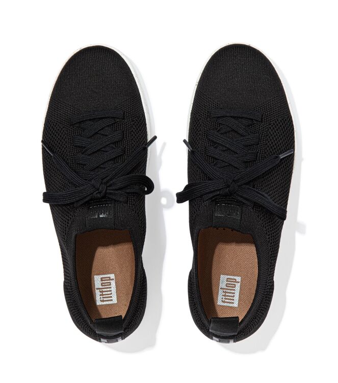 FitFlop Rally E01 Sneaker black  FitFlop FB6-001, sneakers / veterschoenen Direct leverbaar uit de webshop