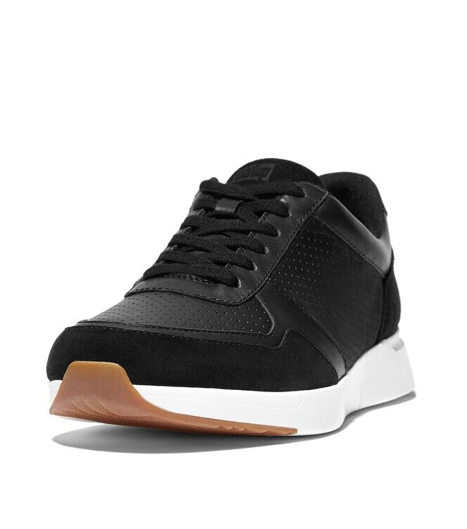 FitFlop F-Mode Flatform Sneakers black  FitFlop FR1-001, sneakers / veterschoenen Direct leverbaar uit de webshop