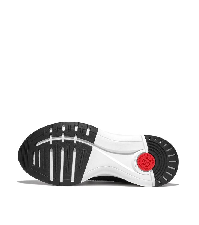 FitFlop Vitamin Ffx Knit Sports Sneakers black mix  FitFlop GB7-231, sneakers / veterschoenen Direct leverbaar uit de webshop