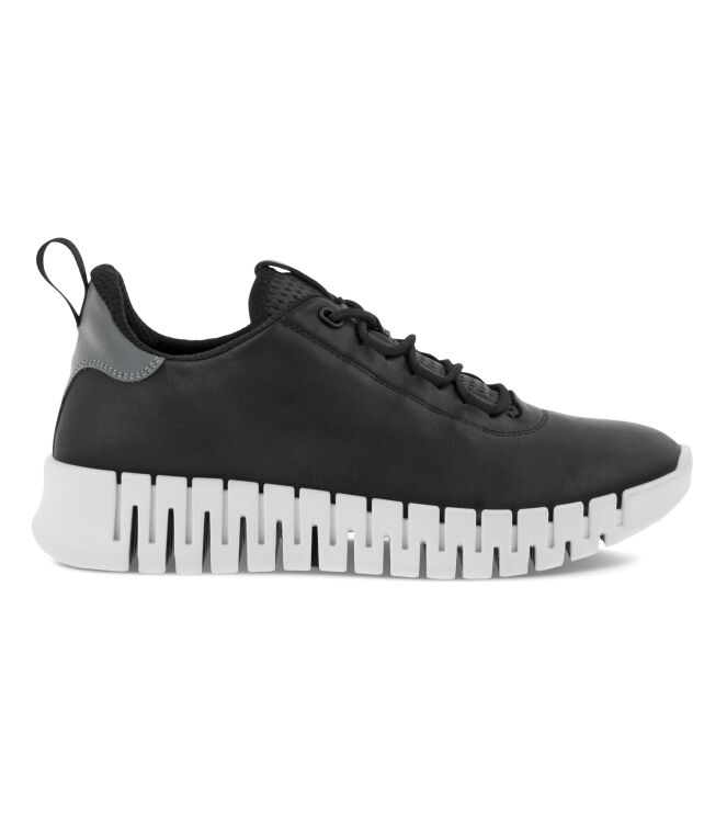 ECCO Gruuv W Dual Fit black  ECCO 21820360719, sneakers / veterschoenen Direct leverbaar uit de webshop
