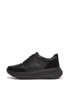 FitFlop FitFlop F-Mode Leather/Suede Flatform Sneakers black  FitFlop FitFlop F-Mode Leather/Suede Flatform Sneakers black