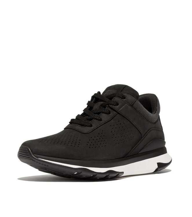 FitFlop Vitamin FFX - Nubuck Black black FitFlop IC9-001, sneakers / veterschoenen Direct leverbaar uit de webshop