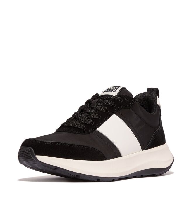 FitFlop F-Mode Flow black FitFlop IK8-001, sneakers / veterschoenen Direct leverbaar uit de webshop