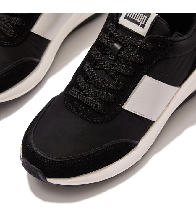 FitFlop F-Mode Flow black FitFlop IK8-001, sneakers / veterschoenen Direct leverbaar uit de webshop