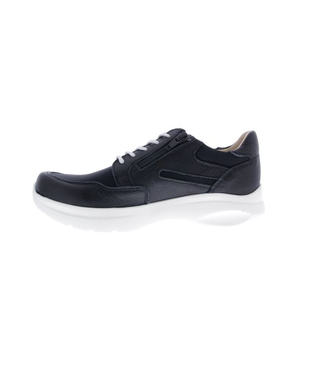 Wolky Impact S2F Leather black  Wolky 0640090-001, sneakers / veterschoenen Direct leverbaar uit de webshop