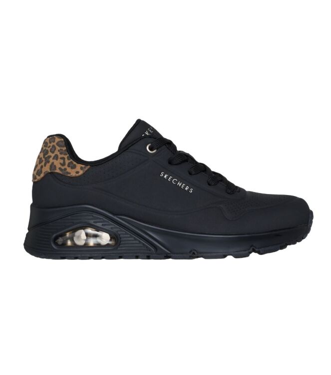 Skechers Uno-Jungle Nite black  Skechers 177093-BBK, sneakers / veterschoenen Direct leverbaar uit de webshop