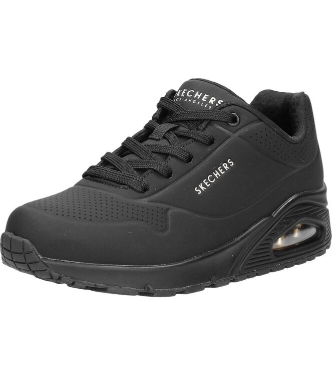 Skechers Uno-Stand On Air black  Skechers 73690-BBK, sneakers / veterschoenen Direct leverbaar uit de webshop