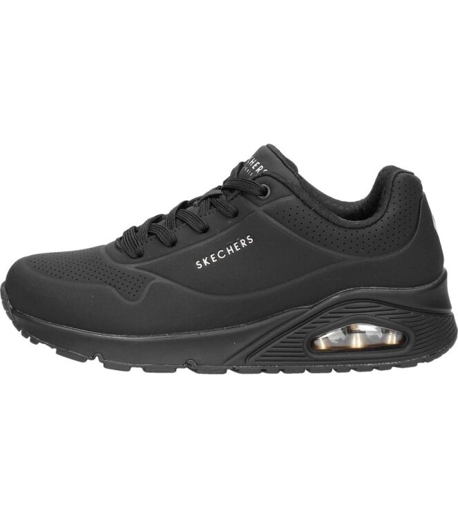 Skechers Uno-Stand On Air black  Skechers 73690-BBK, sneakers / veterschoenen Direct leverbaar uit de webshop