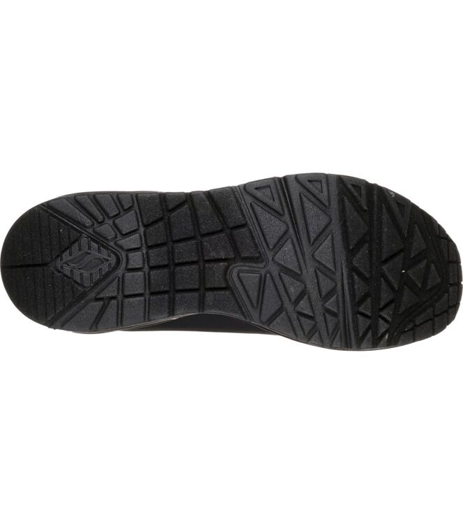 Skechers Uno-Stand On Air black  Skechers 73690-BBK, sneakers / veterschoenen Direct leverbaar uit de webshop