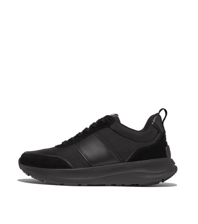 FitFlop F-Mode Flow all black FitFlop IK8-090, sneakers / veterschoenen Direct leverbaar uit de webshop