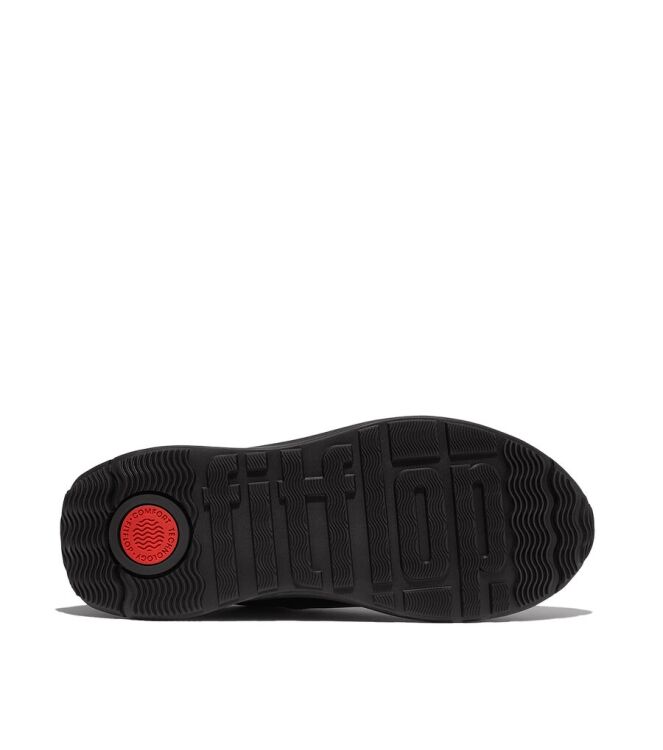 FitFlop F-Mode Flow all black FitFlop IK8-090, sneakers / veterschoenen Direct leverbaar uit de webshop