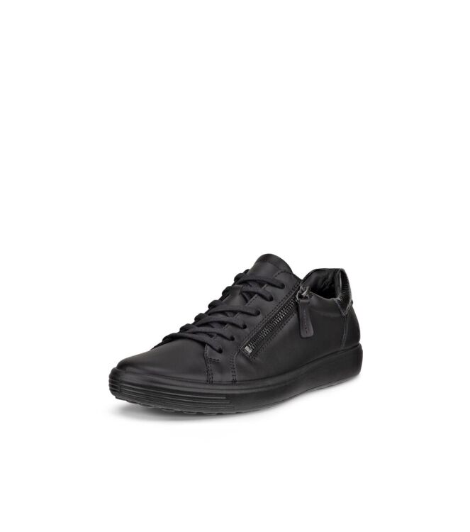 ECCO Soft 7 W black  ECCO 49055351052, sneakers / veterschoenen Direct leverbaar uit de webshop