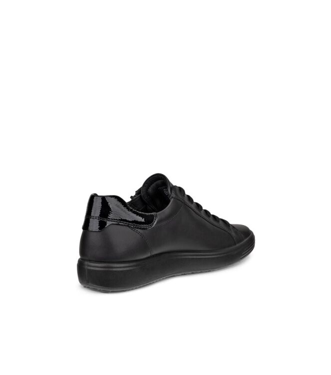 ECCO Soft 7 W black  ECCO 49055351052, sneakers / veterschoenen Direct leverbaar uit de webshop
