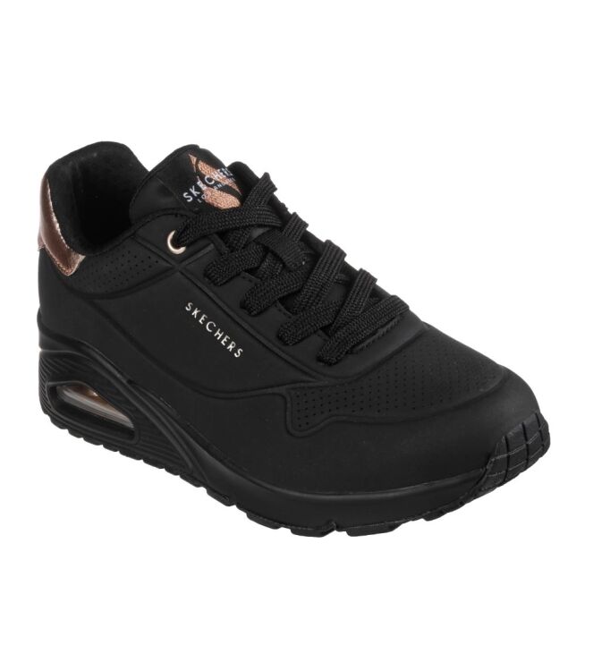 Skechers Uno-Golden Air black Skechers 177094-BBK, sneakers / veterschoenen Direct leverbaar uit de webshop