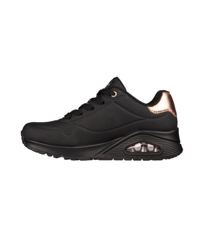 Skechers Uno-Golden Air black Skechers 177094-BBK, sneakers / veterschoenen Direct leverbaar uit de webshop