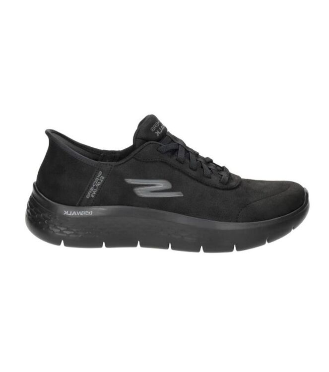 Skechers Go Walk Flex-Mali black Skechers 124837-BBK, sneakers / veterschoenen Direct leverbaar uit de webshop