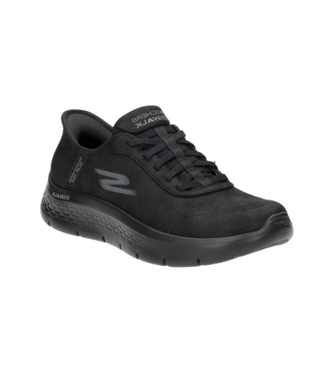 Skechers Go Walk Flex-Mali black Skechers 124837-BBK, sneakers / veterschoenen Direct leverbaar uit de webshop