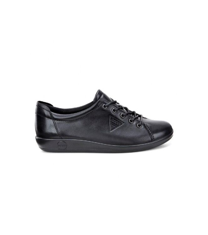 ECCO Soft 2.0 black  ECCO 20650356723, sneakers / veterschoenen Direct leverbaar uit de webshop