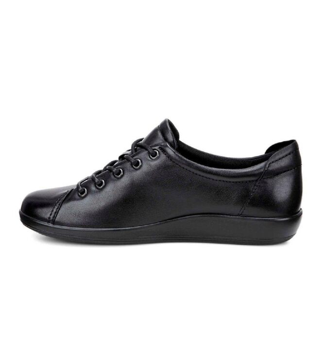 ECCO Soft 2.0 black  ECCO 20650356723, sneakers / veterschoenen Direct leverbaar uit de webshop