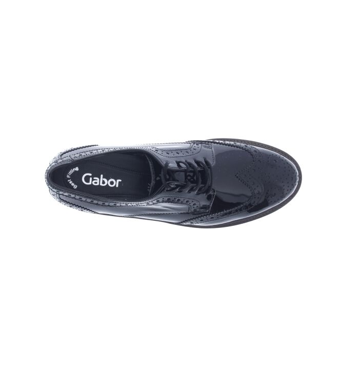 Gabor 05.244-97 schwarz  Gabor 05.244-97, sneakers / veterschoenen Direct leverbaar uit de webshop
