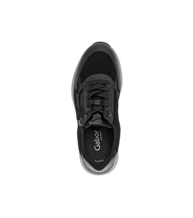 Gabor 76.598-47 schwarz  Gabor 76.598-47, sneakers / veterschoenen Direct leverbaar uit de webshop