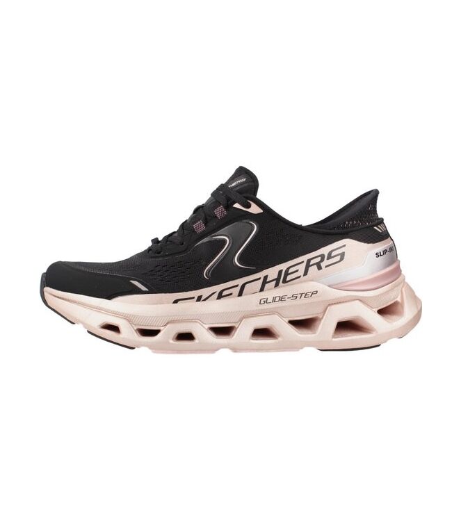 Skechers Glide-Step Slip-in Altus-Starlights black/rose gold Skechers 150514-BKRG, sneakers / veterschoenen Direct leverbaar uit de webshop