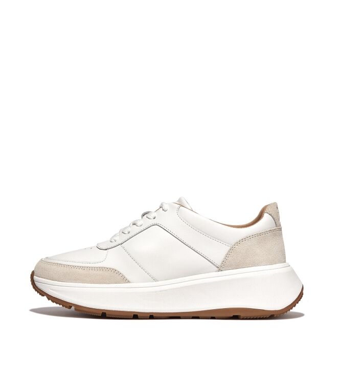 FitFlop F-Mode Flatform Sneakers urban white  FitFlop FR1-194, sneakers / veterschoenen Direct leverbaar uit de webshop