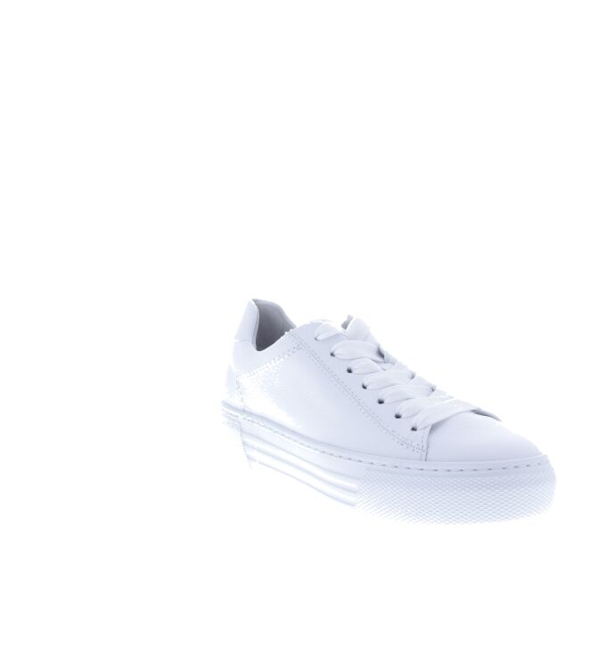 Gabor 46.460-50 weiss  Gabor 46.460-50, sneakers / veterschoenen Direct leverbaar uit de webshop