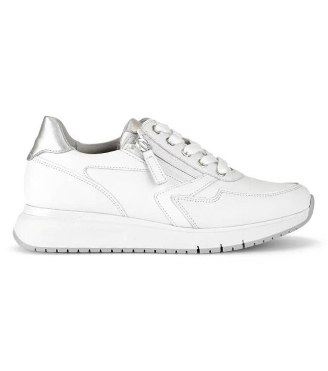 Gabor 46.448-52 weiss  Gabor 46.448-52, sneakers / veterschoenen Direct leverbaar uit de webshop