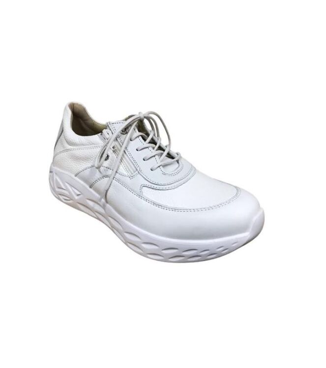 Wolky Vitality S2F stretch & Leather white  Wolky 0570390-111, sneakers / veterschoenen Direct leverbaar uit de webshop